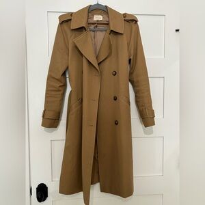 Sezane Classic Tan Trench Coat